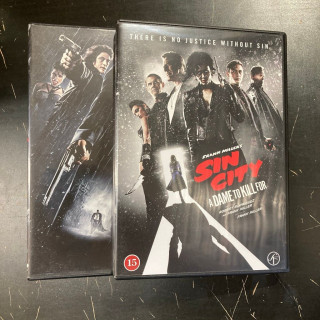 Sin City 1-2 2DVD (M-/M-) -toiminta-